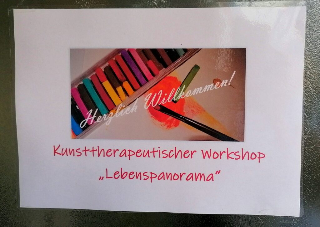 Workshop Schild Kunsttherapie und Psychotherapie (nach dem Heilpraktikergesetz)